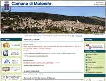 Tablet Screenshot of comune.maierato.vv.it